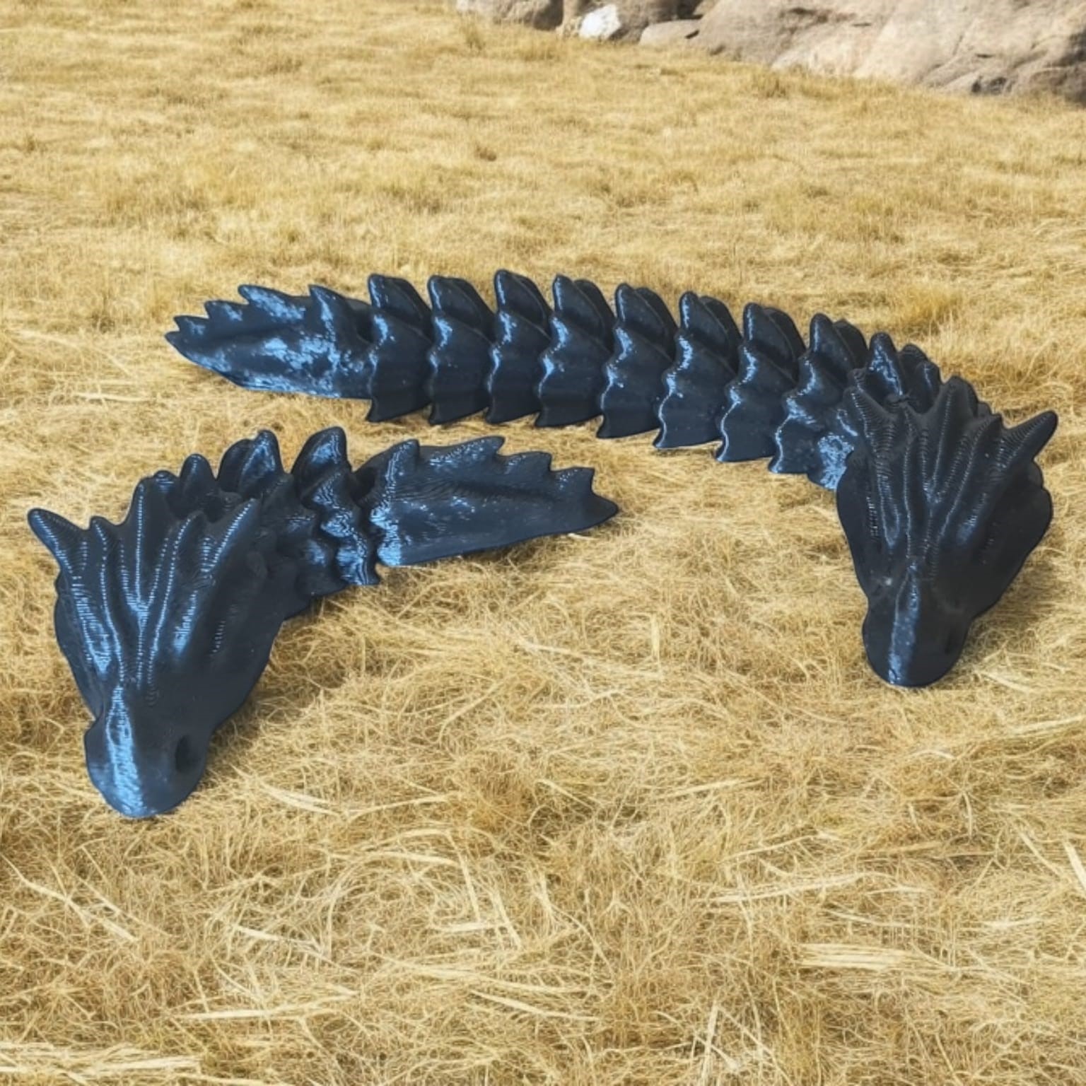 Bone Dragon Keychain